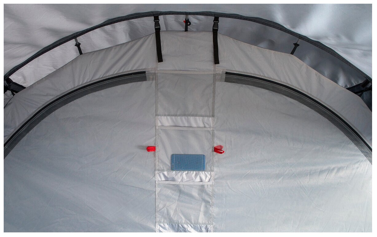 Палатка кемпинговая "Libra 4" (синий/серый)